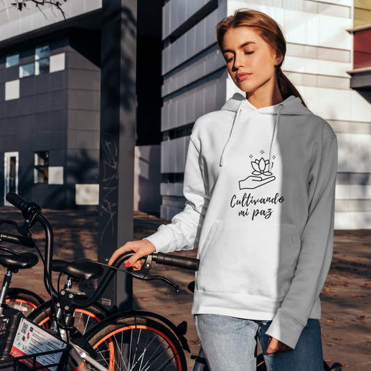 Hoodie Unisex Cultivando paz