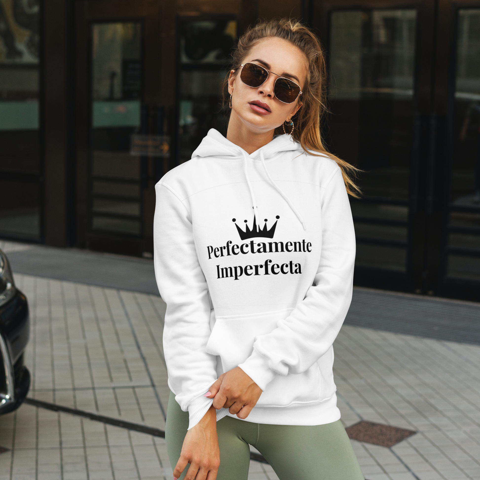 Hoodie Unisex Perfectamente Imperfecta