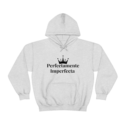 Hoodie Unisex Perfectamente Imperfecta Ash