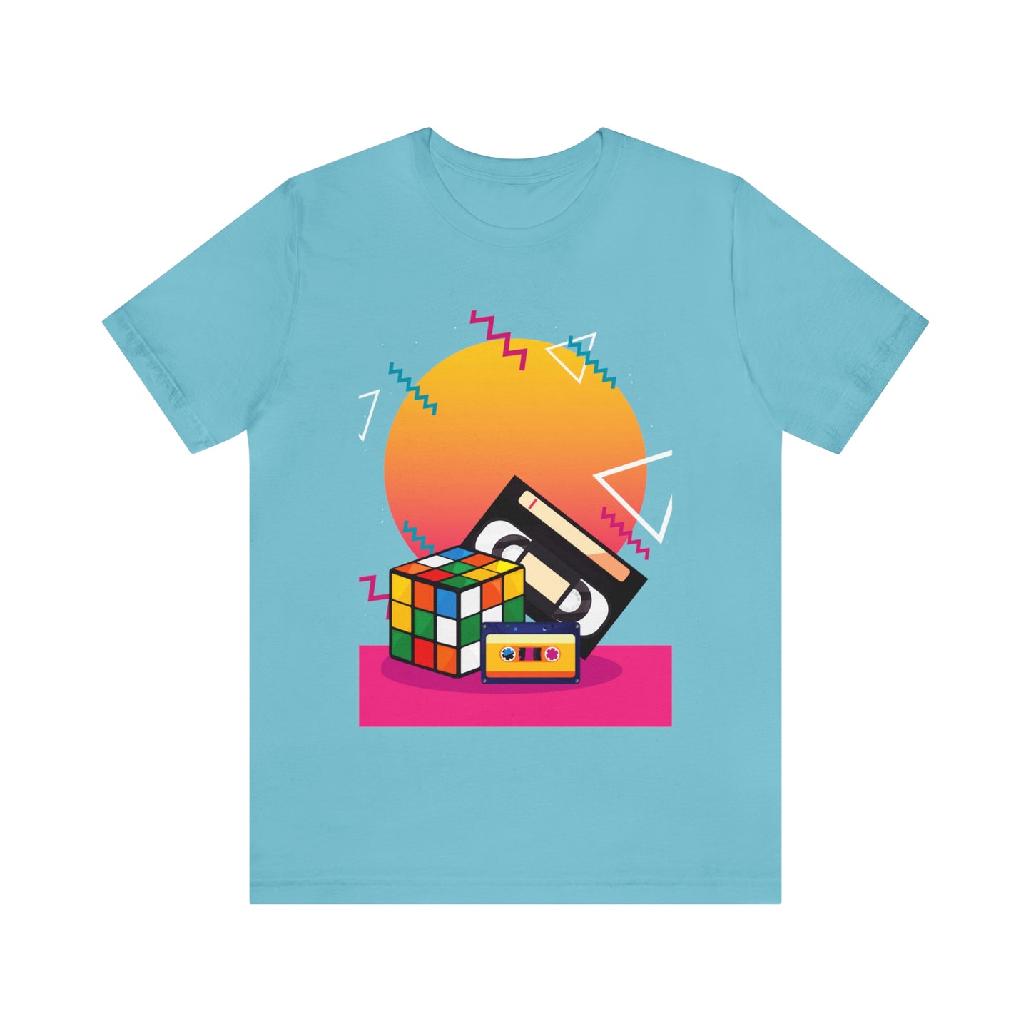 Camiseta 80's Icons Turquoise