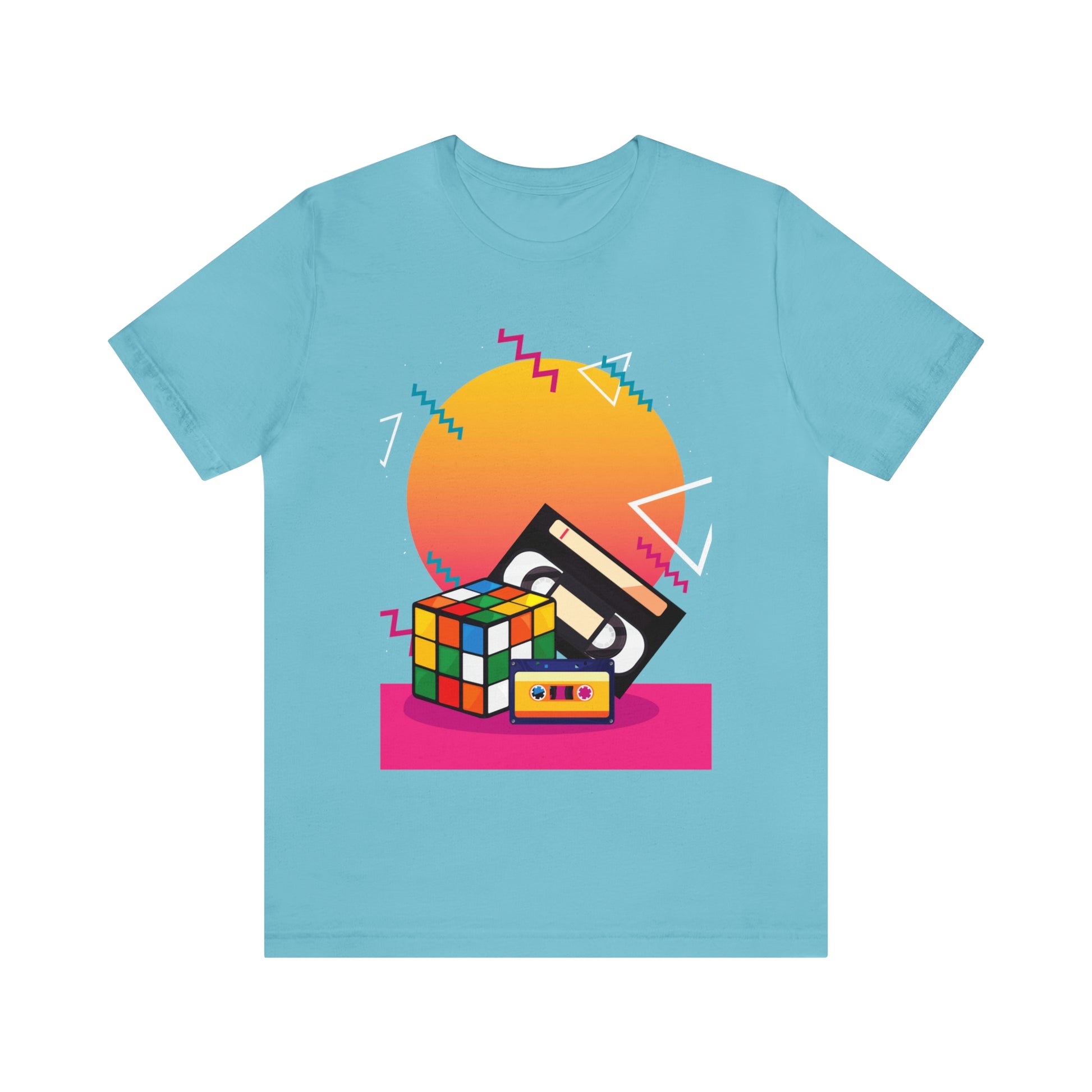 Camiseta 80's Icons Turquoise