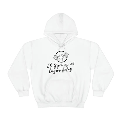 Hoodie Unisex Gym White