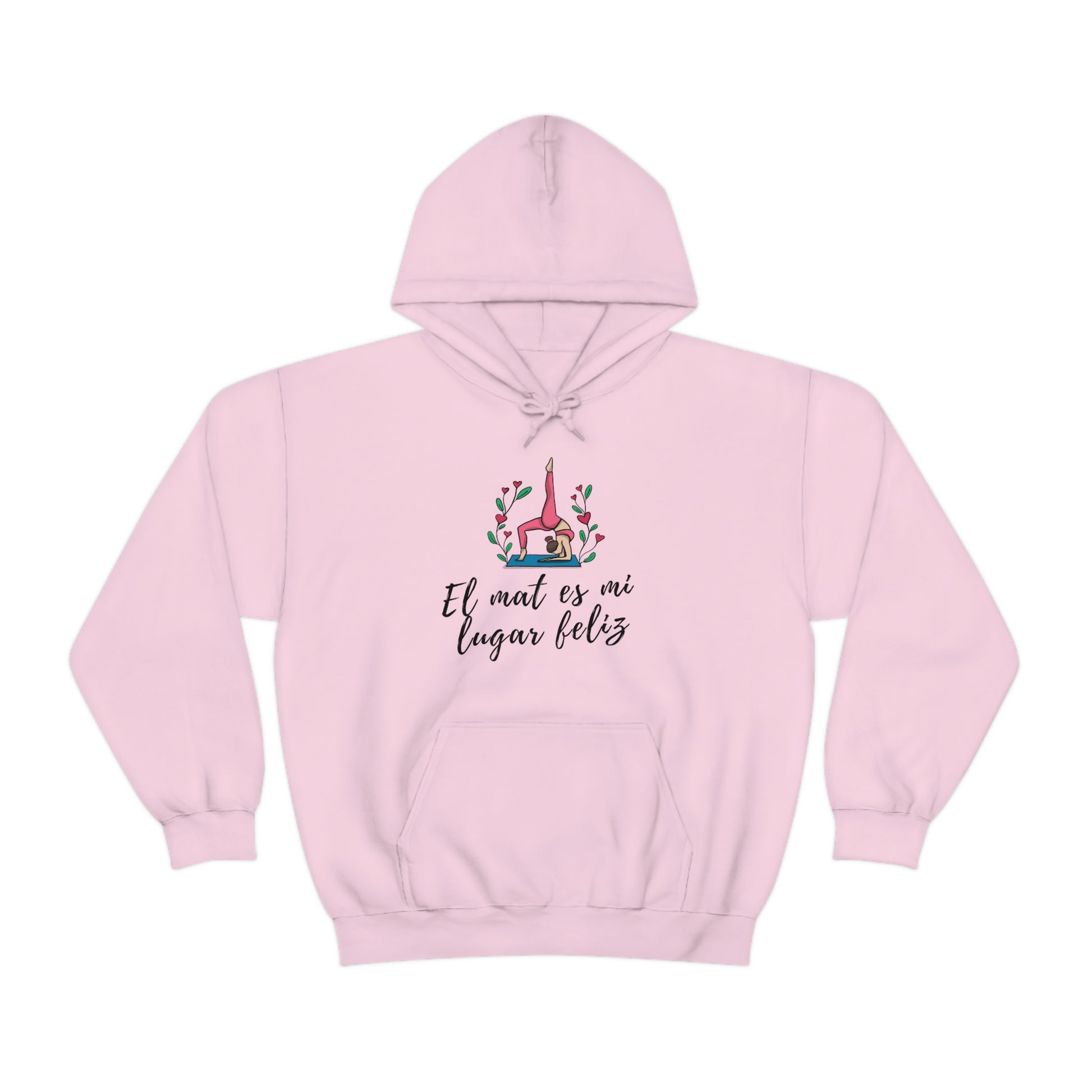 Hoodie Unisex Yogui Light Pink