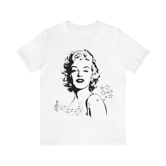 Camiseta Marilyn White