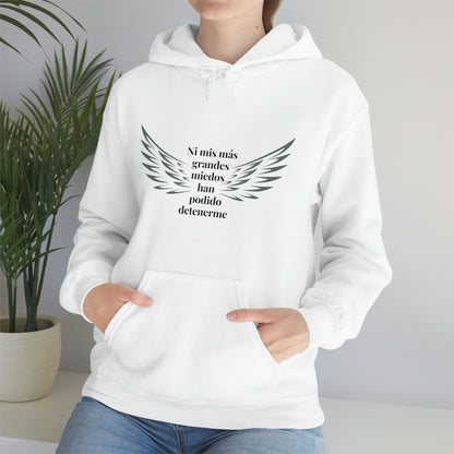 Hoodie Unisex Alas White