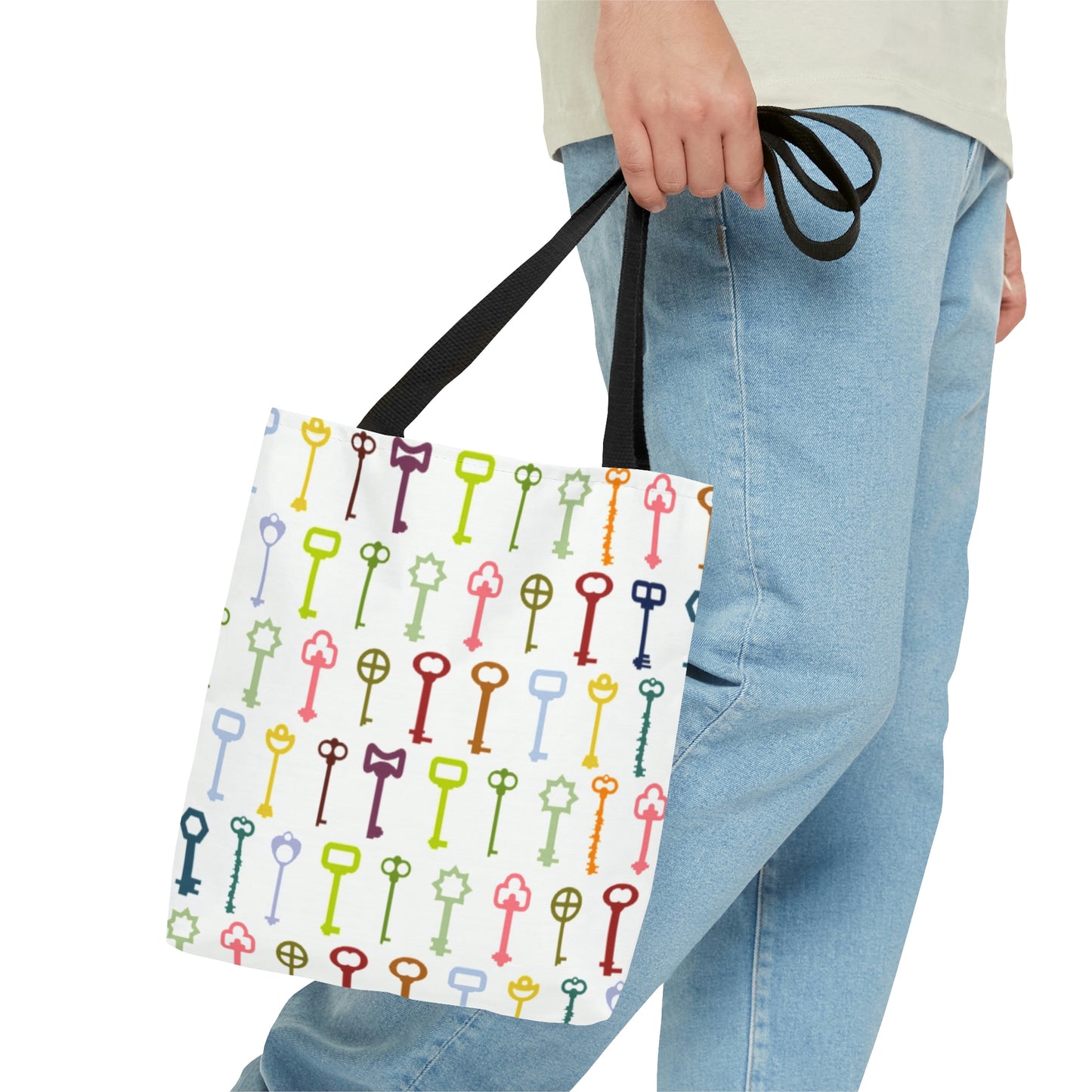 Tote bag Old keys