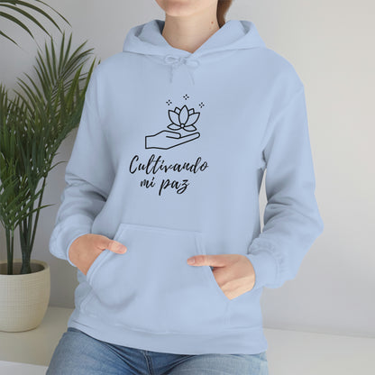 Hoodie Unisex Cultivando paz