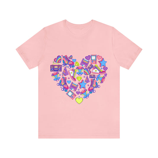 Camiseta 80's Girls Pink