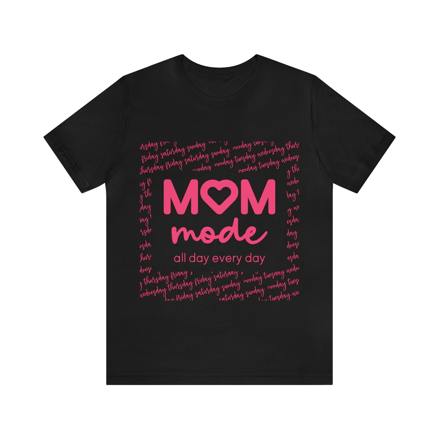 Camiseta Mom Mode Black