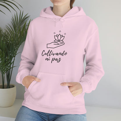 Hoodie Unisex Cultivando paz