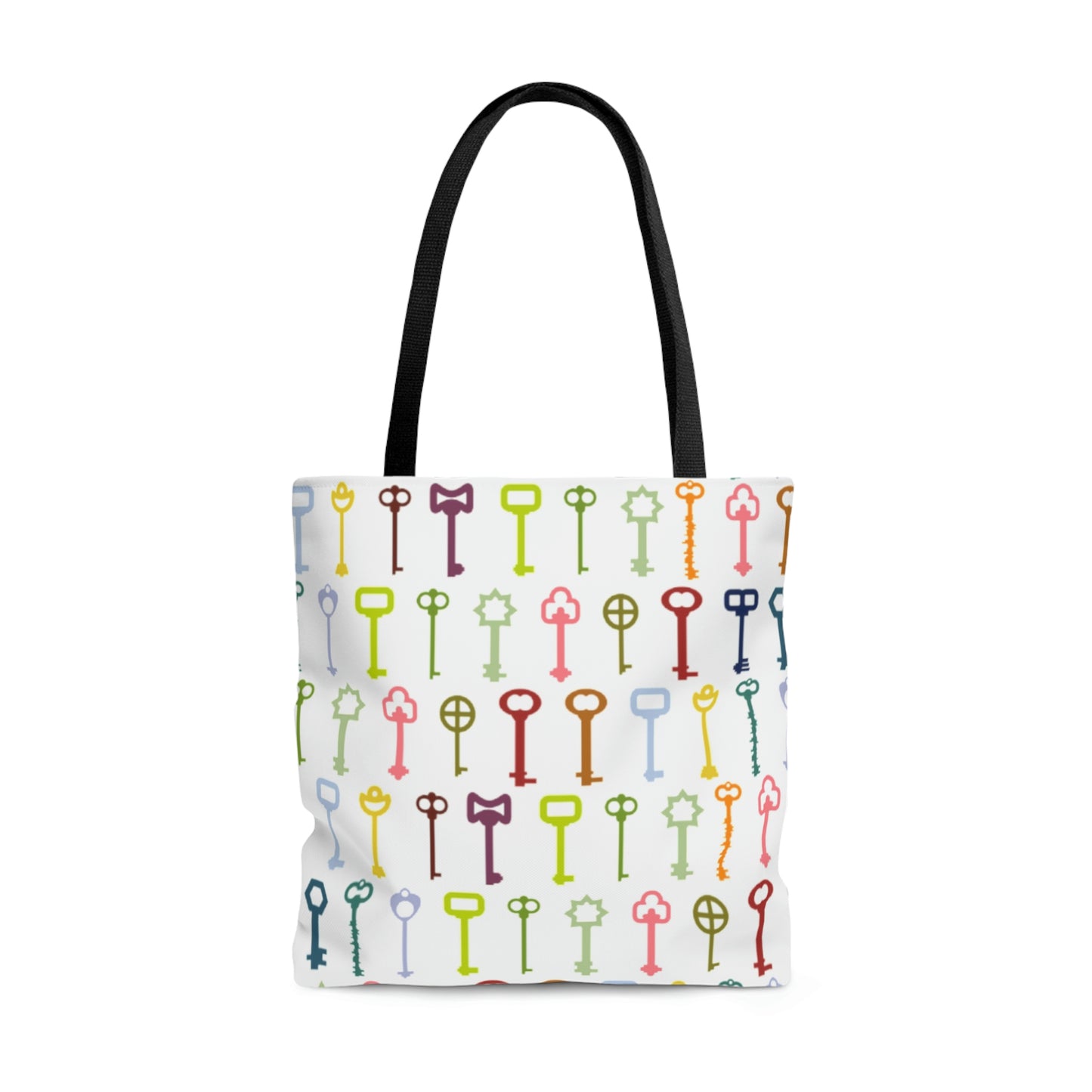 Tote bag Old keys Large