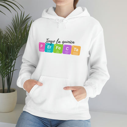 Hoodie Unisex Perfecta White