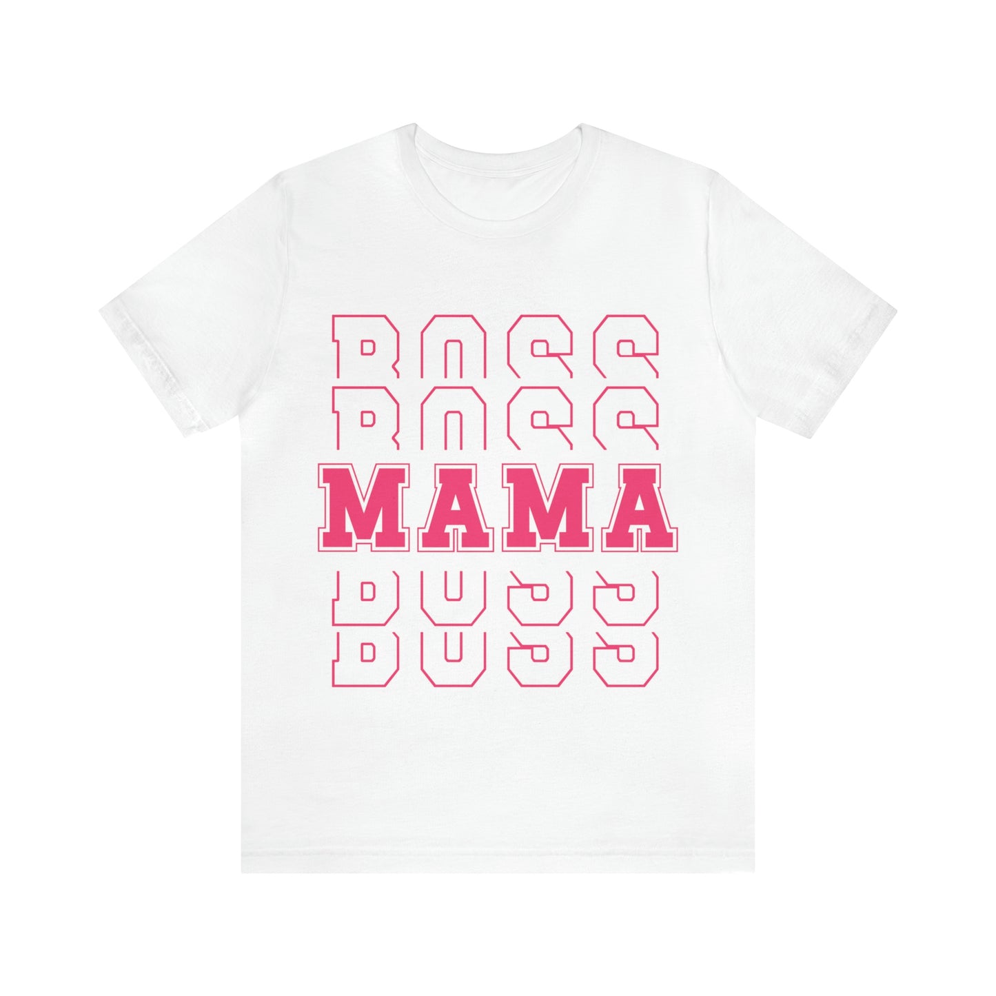 Camiseta Boss Mama White