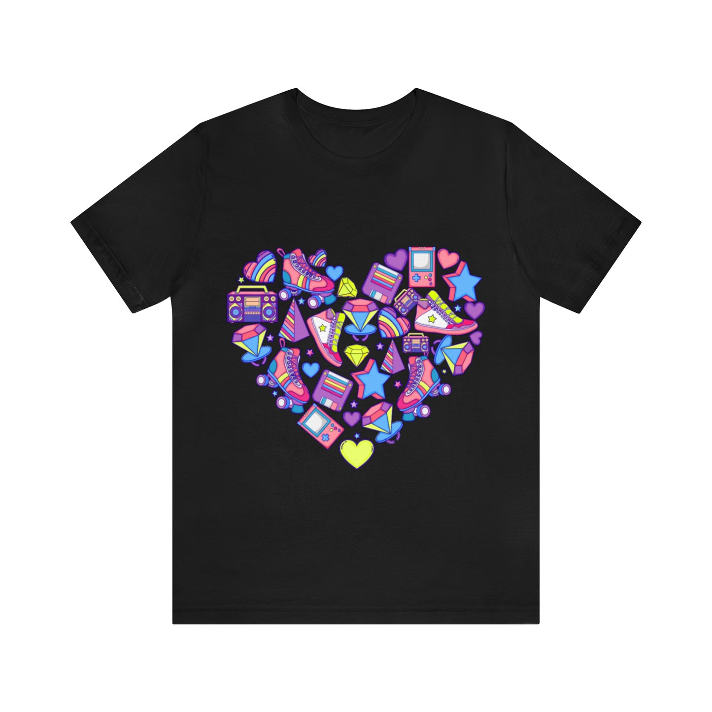 Camiseta 80's Girls Black