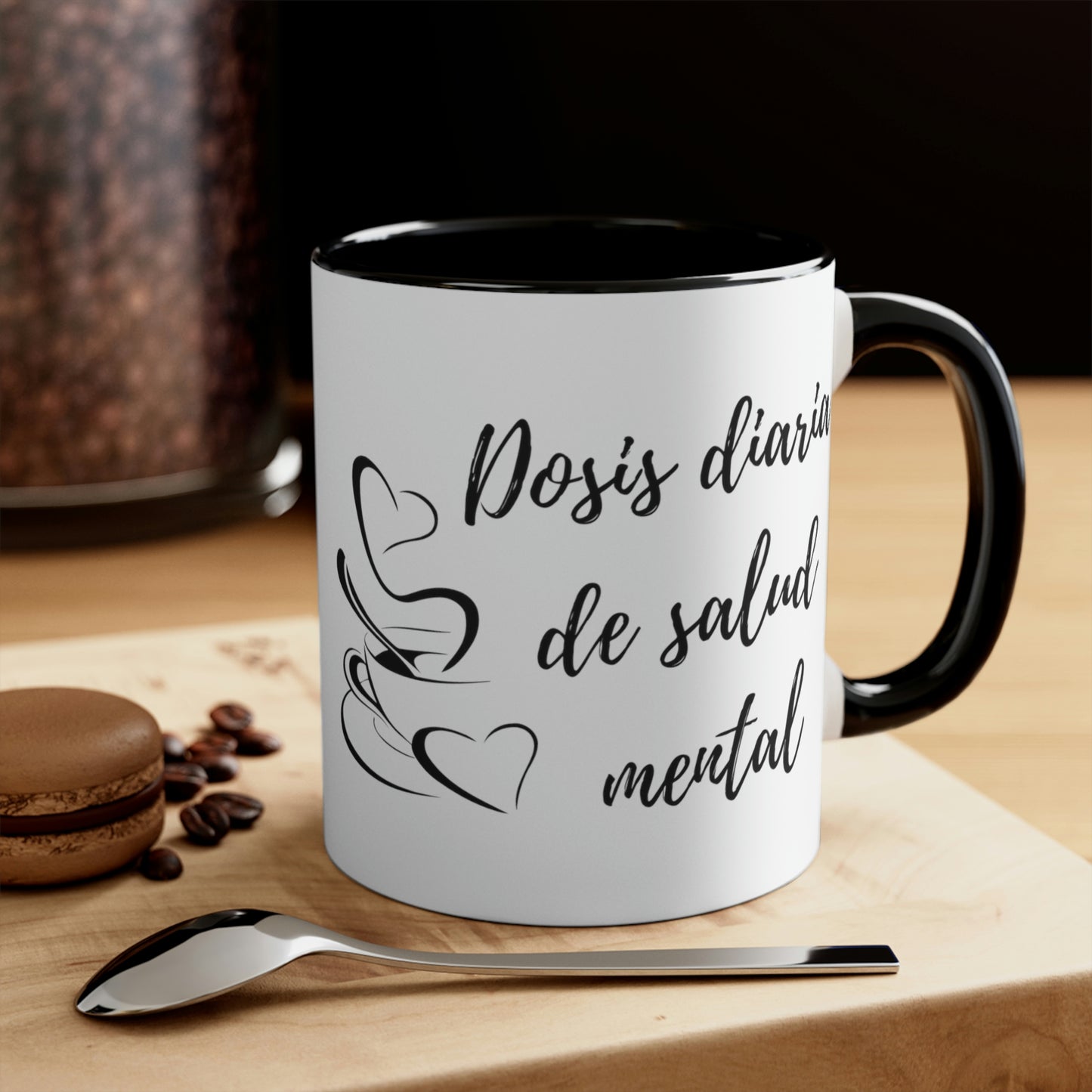 Taza Dosis Diaria Black 11oz