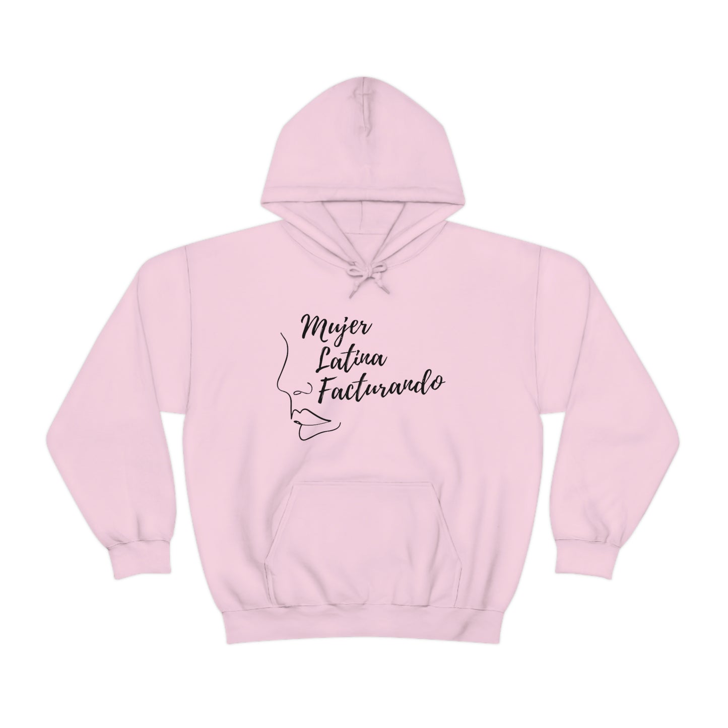 Hoodie Unisex Facturando Light Pink