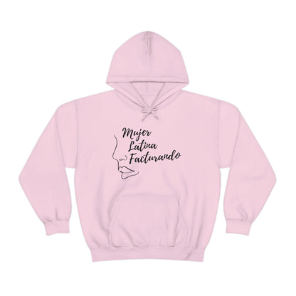 Hoodie Unisex Facturando Light Pink