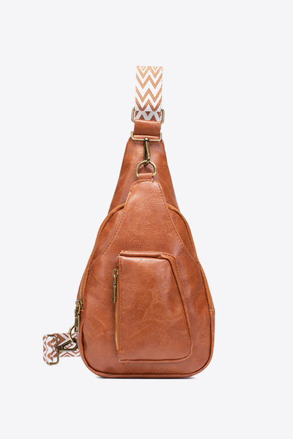 Bolso de cuero All The Feels PU Brown One Size