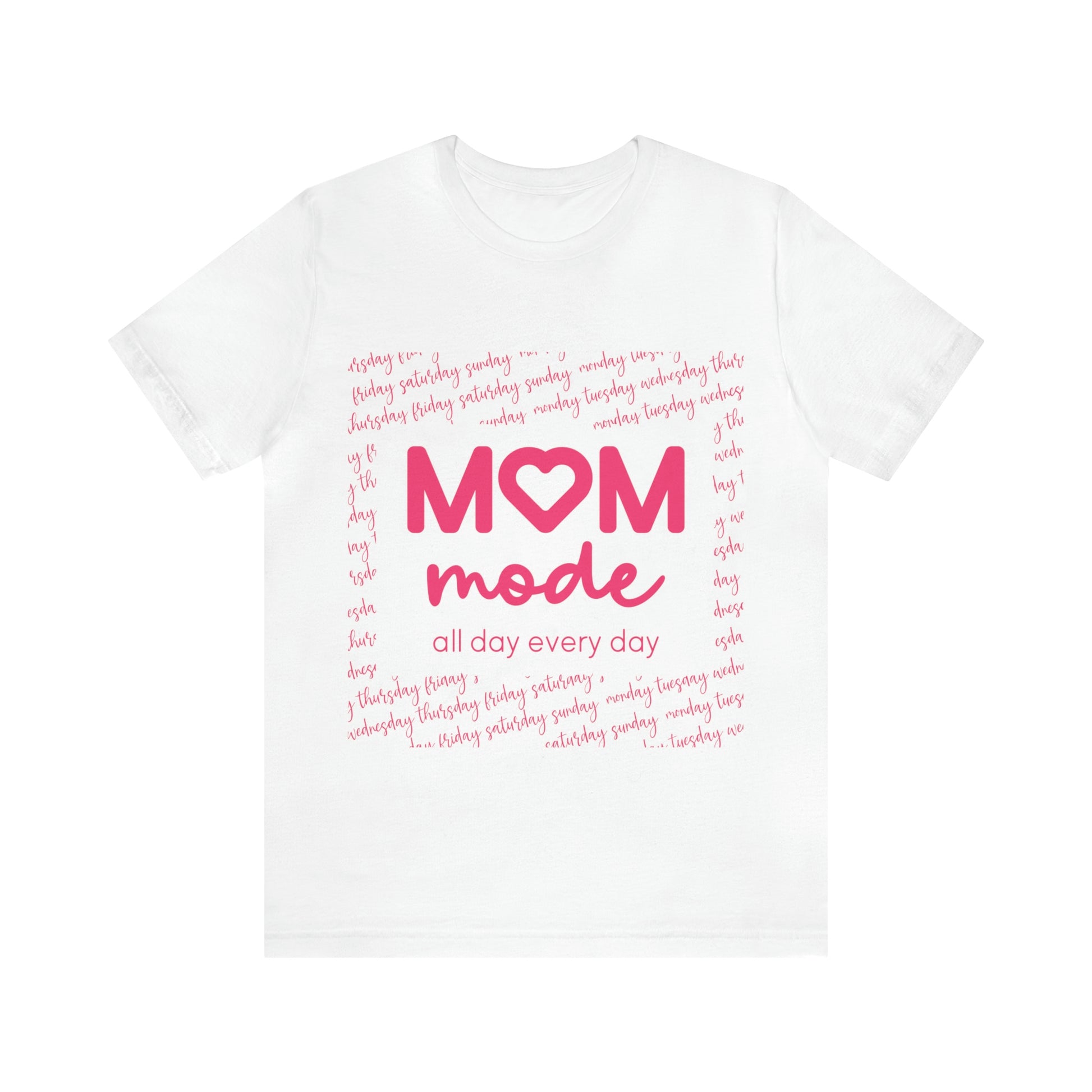 Camiseta Mom Mode White