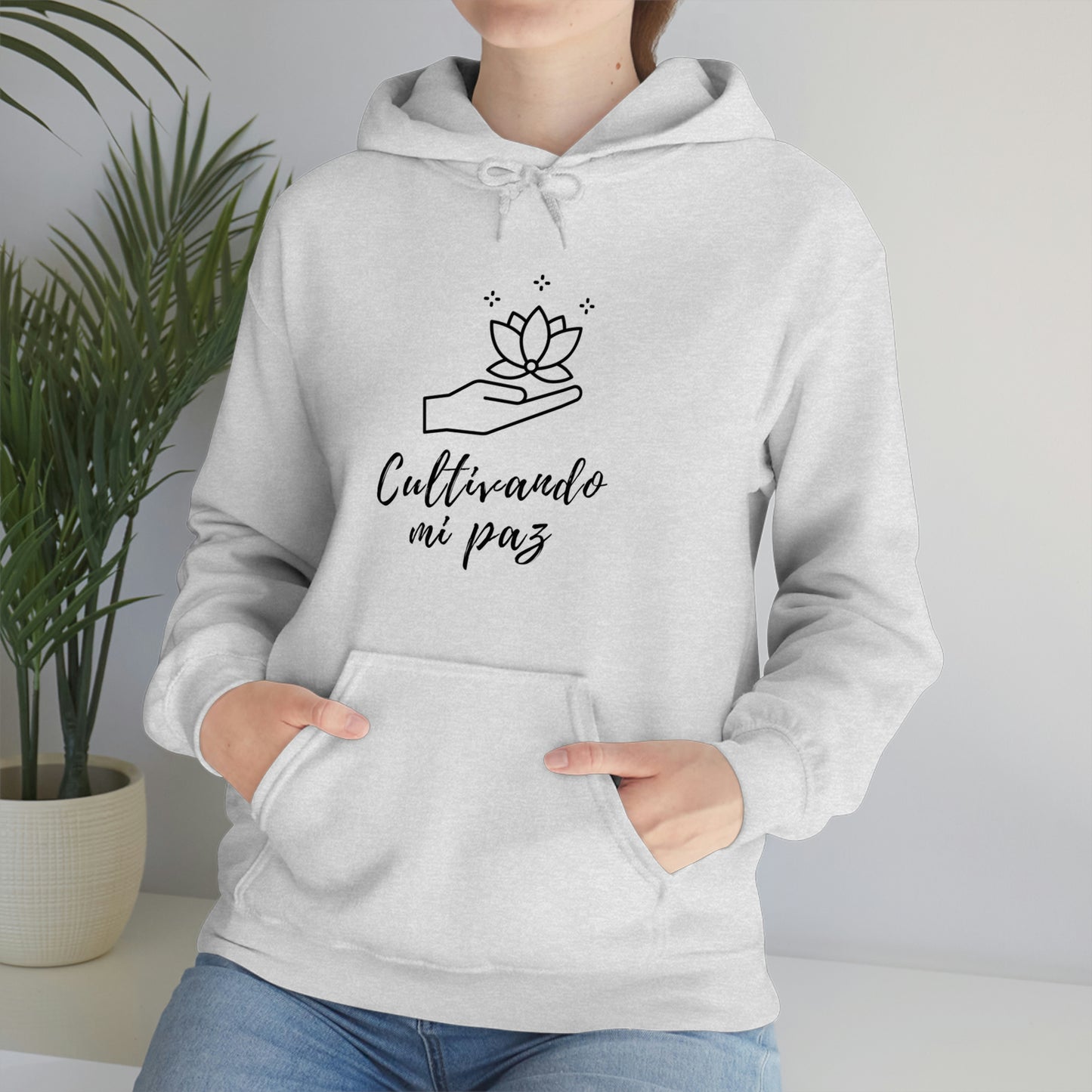 Hoodie Unisex Cultivando paz