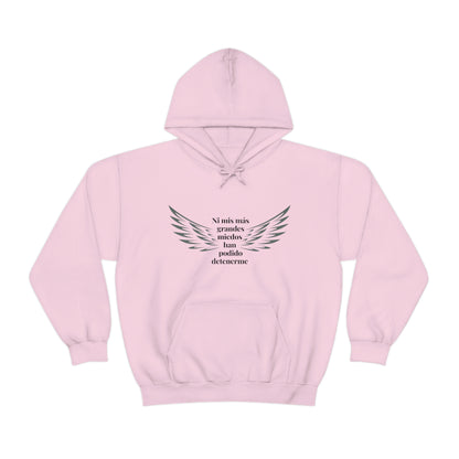 Hoodie Unisex Alas Light Pink