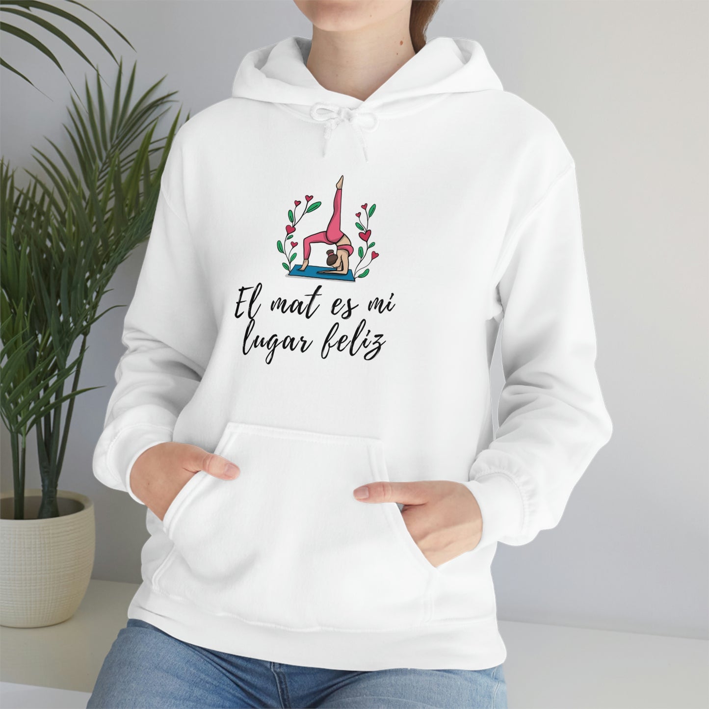 Hoodie Unisex Yogui White