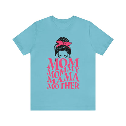 Camiseta Mommy Turquoise