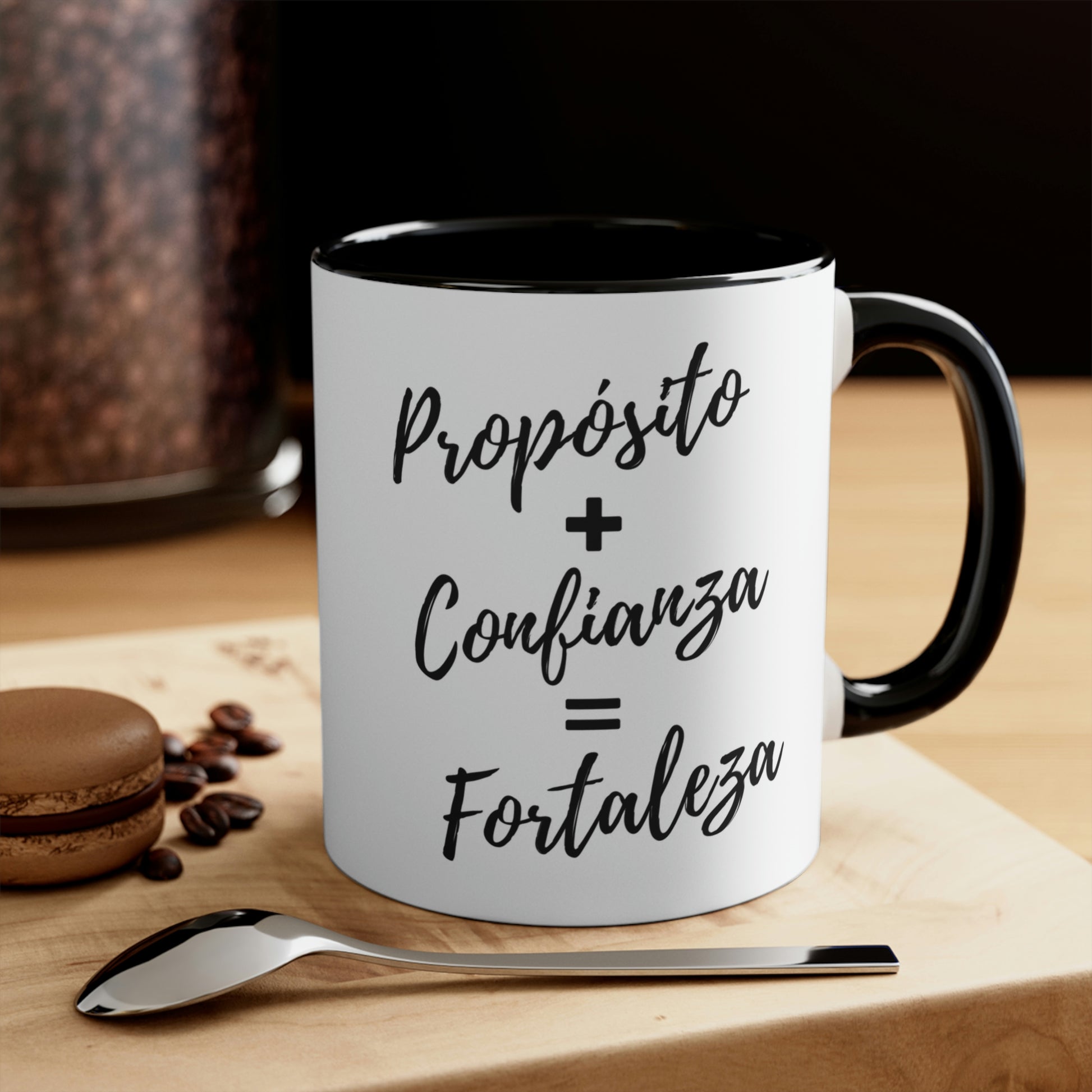 Taza Fortaleza Black 11oz